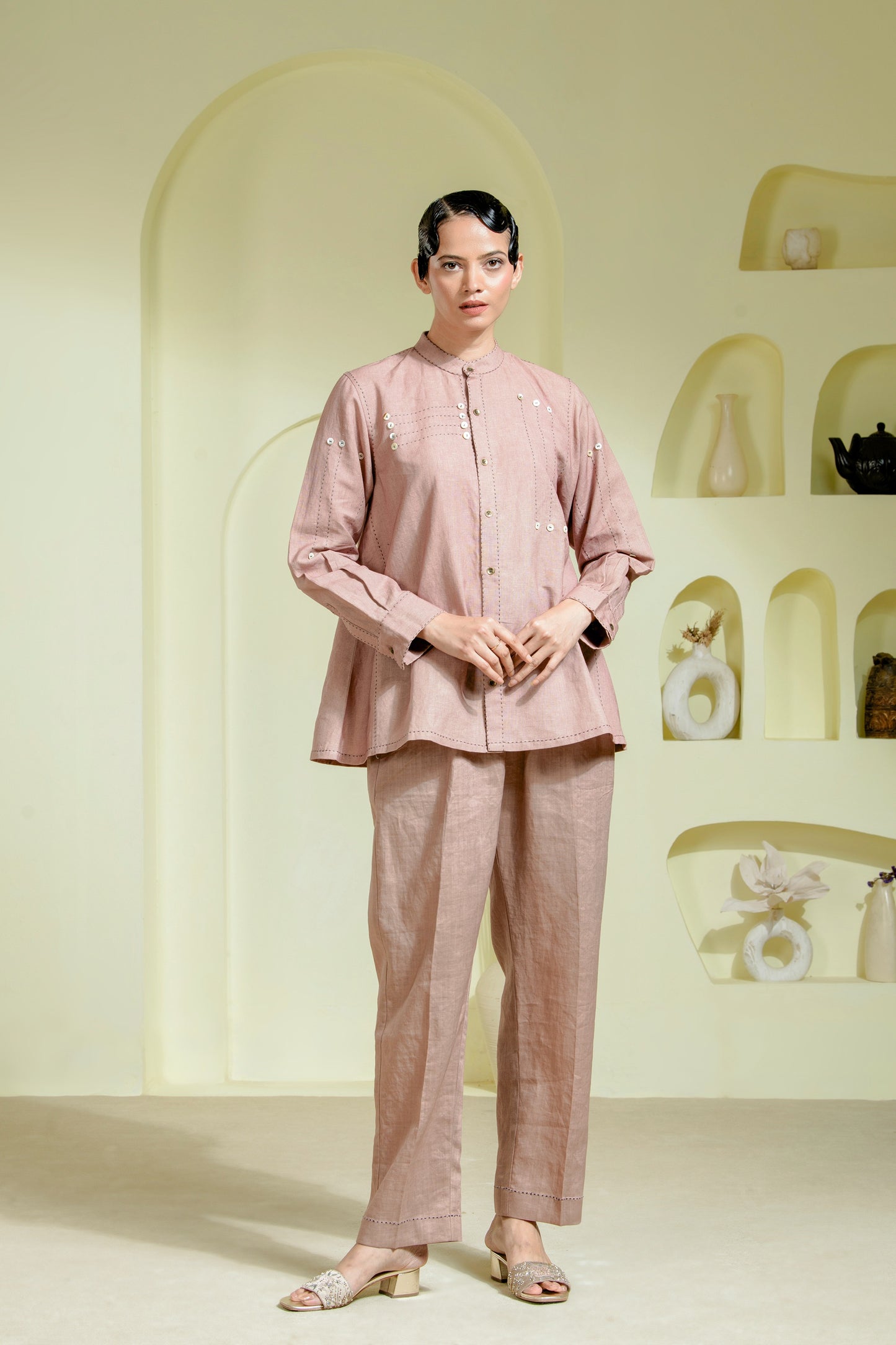 Blush Whisper Co-ord Set