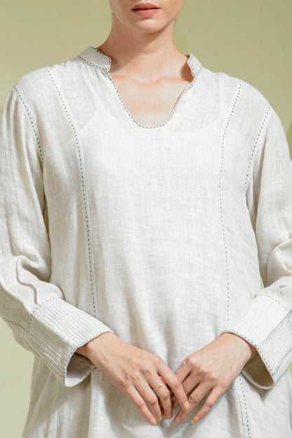 Ivory linen co-ord set